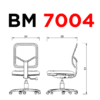 Silla secretarial 7004