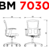 Silla ejecutiva 7030 N