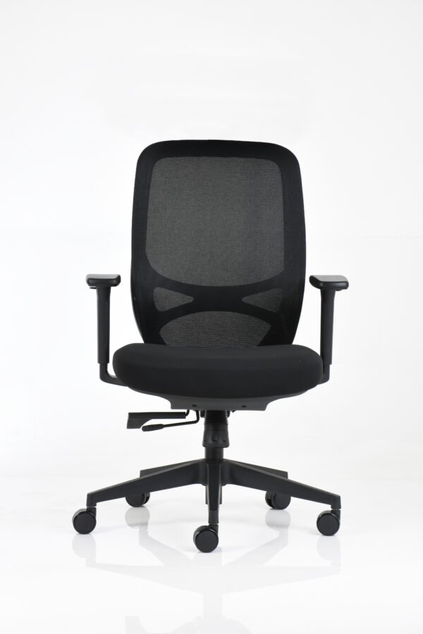 Silla oficina BM 8301 N - OM Mobiliario Silla ejecutiva 8301 N - Sin cabecera - Negra