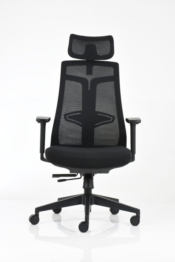 Silla oficina BM 8350 N - OM Mobiliario734 Silla ejecutiva 8350 N - Negra