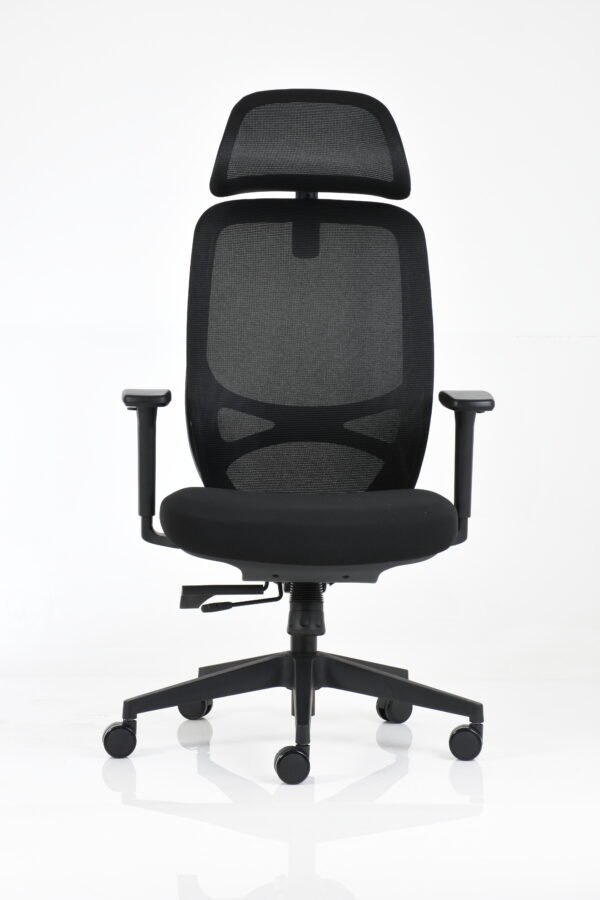 Silla Oficina BM 8300 N - OM Mobiliario Silla ejecutiva 8300 N - Negra