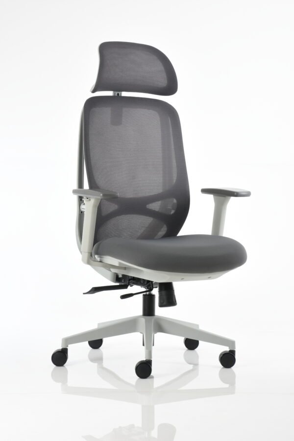 Silla oficina BM 8300 G - OM Mobiliario Silla ejecutiva 8300 G - Gris