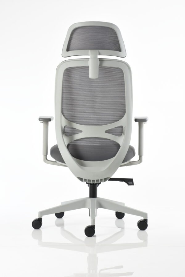 DSC_4945Silla oficina BM 8300 G - OM Mobiliario Silla ejecutiva 8300 G - Gris