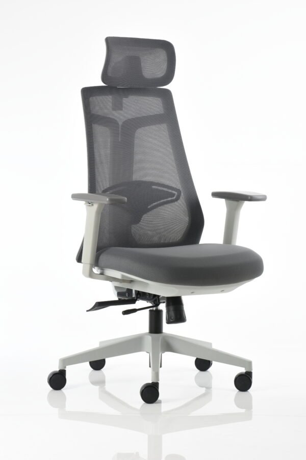 Silla oficina BM 8350 - OM Mobiliario Silla ejecutiva 8350 G - Gris