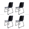 Paquete 4 sillas para comedor Phoenix