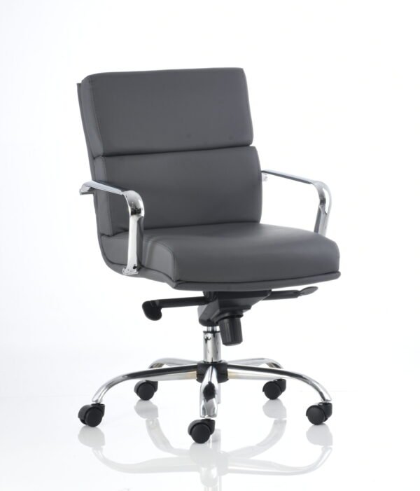 BM 1601 - Silla Directiva - OM Mobiliario - 1 Silla Directiva - BM 1601 - Respaldo medio.