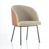 Silla para interiores. Base de patas fijas - BM 1972