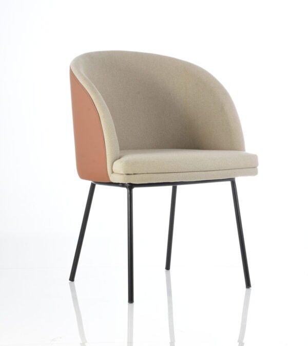 BM 1972 - OM Mobiliario - Silla residencial - 1 Silla para interiores. Base de patas fijas - BM 1972