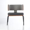 Sillón individual con respaldo tipo concha cuadrada - BM 1995