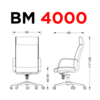 Sillón directivo - BM 4000