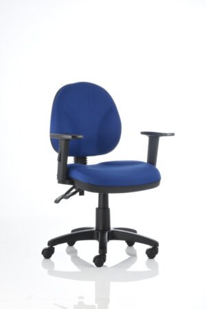 Silla secretarial de uso pesado. Con brazos - BM 550 BR11