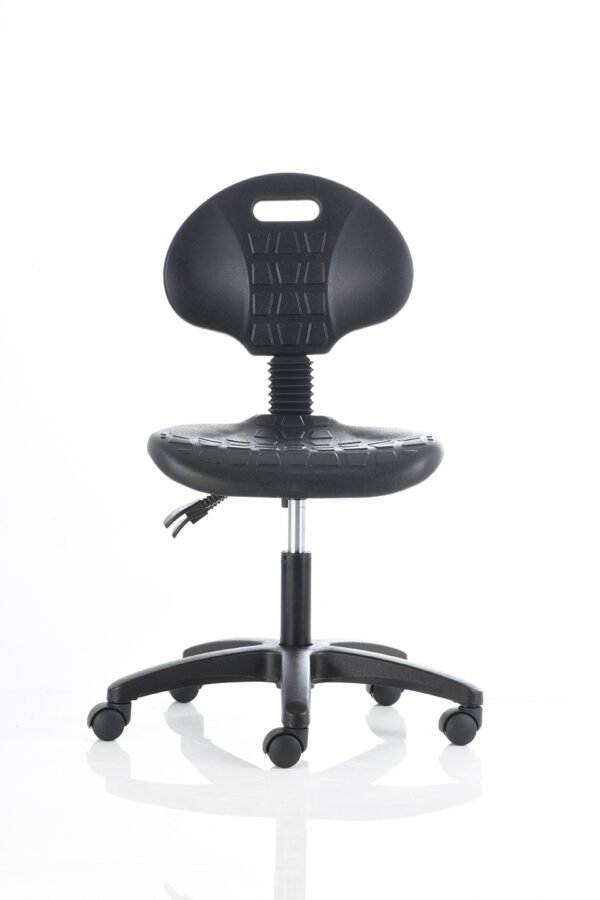 BM 606 PL - OM Mobiliario Banco industrial Banco de trabajo bajo, secretarial - Reclinable - BM 606 PL