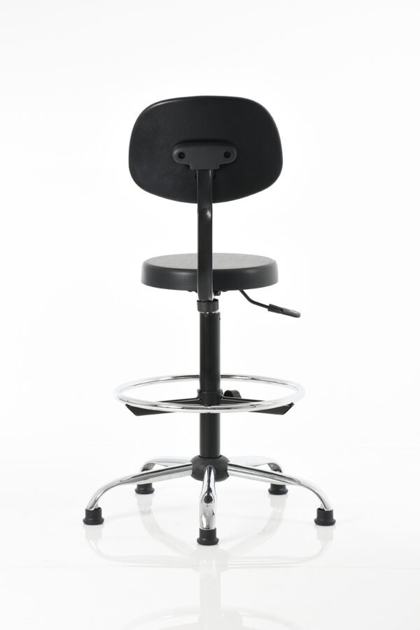 BM 616 - OM Mobiliario banco industrial Banco alto de poliuretano inyectado - BM 616