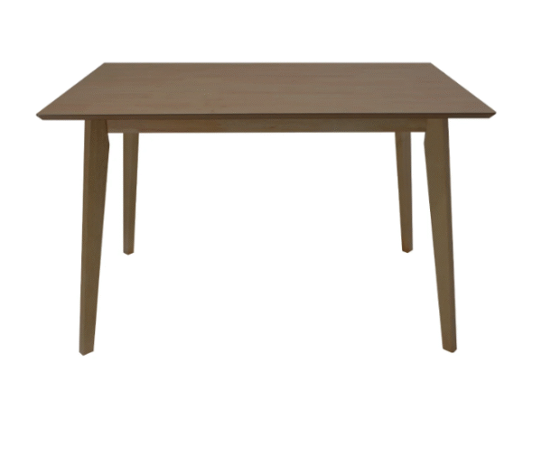 Comedor Madeira Rectangular - 120 x 70 - Nogal - OM Mobiliario - 2 Comedor Madeira - Rectangular Chico - 120x70 cm.