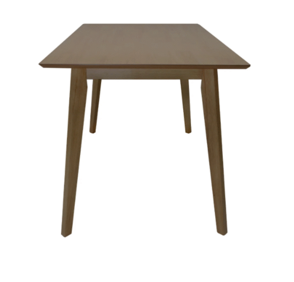 Comedor Madeira Rectangular - 120 x 70 - Nogal - OM Mobiliario - 3 Comedor Madeira - Rectangular Chico - 120x70 cm.