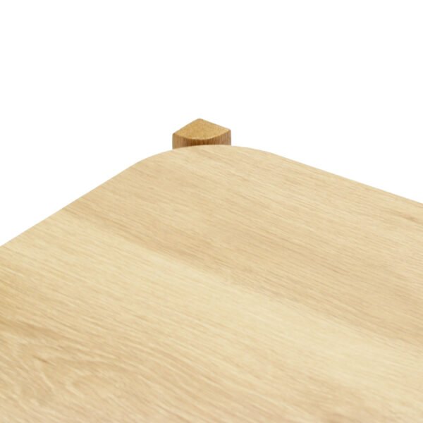 MESA CENTRO RECTA 100X50 19603 PALU ROBLE DETALLE1 Mesa de centro rectangular - Palu