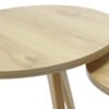 Set de 2 mesas laterales - Bulan