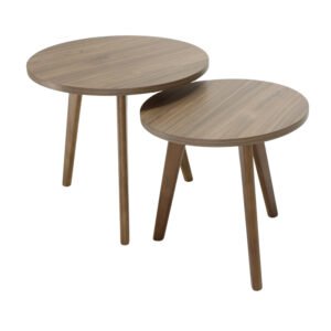 Set de 2 mesas laterales - Bulan