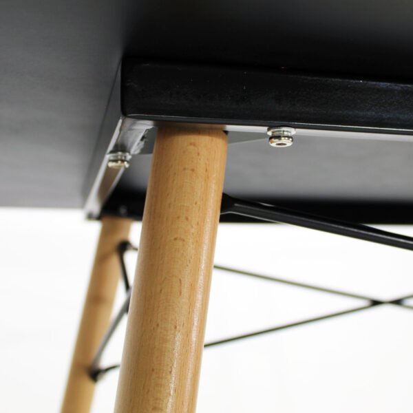 MESA-MESA comedor -OSLO- OM Mobiliario-NEGRA-DETALLE-1 Comedor Oslo