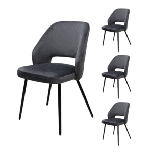 Paquete de 4 sillas de comedor - Asturias