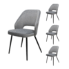 Paquete de 4 sillas de comedor - Asturias