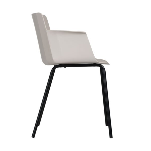 SILLA-HOGAR-POTENZA-822-BEIGE-LATERAL Comedor Murcia + 4 Sillas Potenza