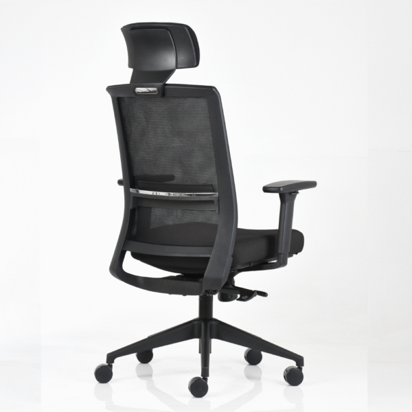 Silla ejecutiva de oficina - BM 7700 N - OM Mobiliario - Negra - 1
