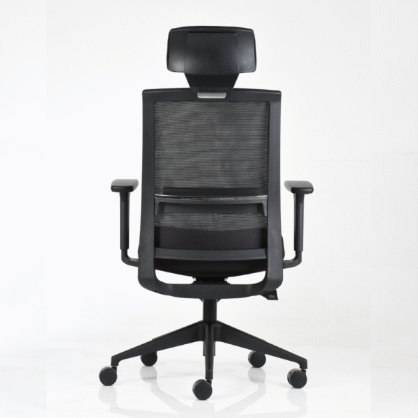 Silla ejecutiva de oficina - BM 7700 N - OM Mobiliario - Negra - 1