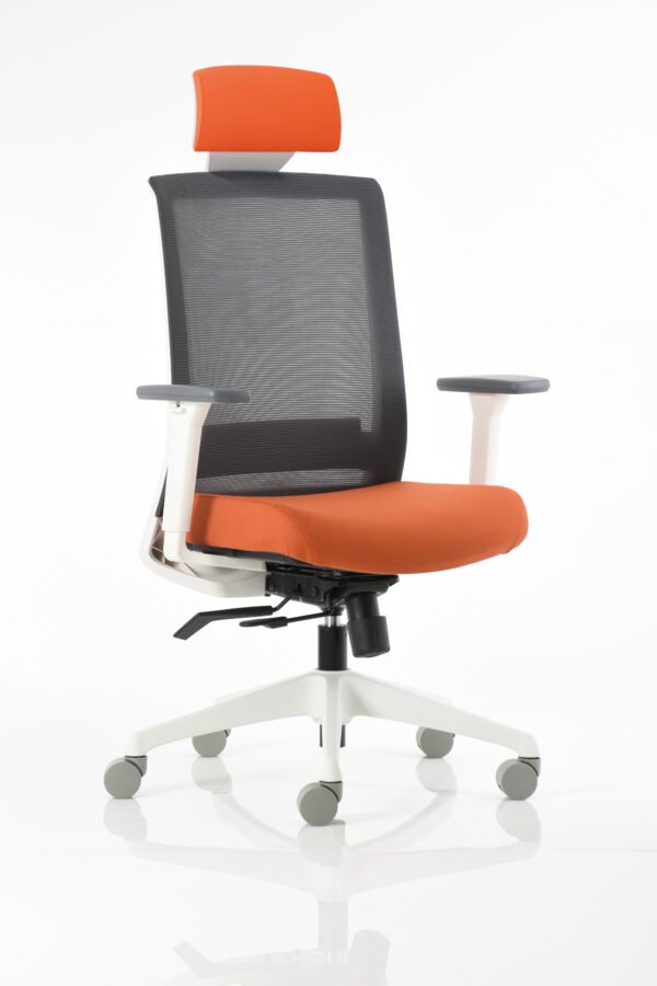 Silla ejecutiva BM 7700 BL - OM Mobiliario - 1 Silla ejecutiva ergonómica. Con cabecera - BM 7700 BL