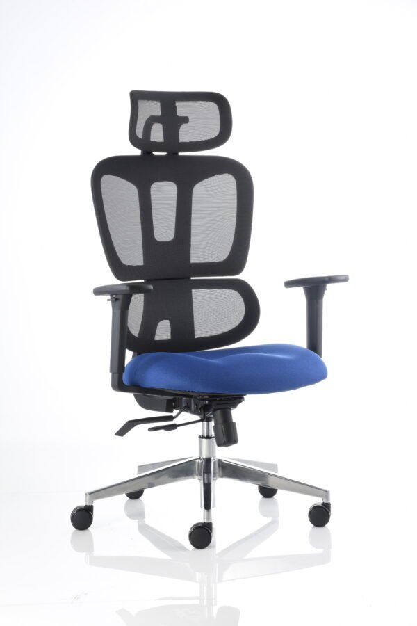 Silla ejecutiva BM 9600 - OM Mobiliario - 1 Silla ejecutiva de respaldo en 2 secciones. Con cabecera - BM 9600