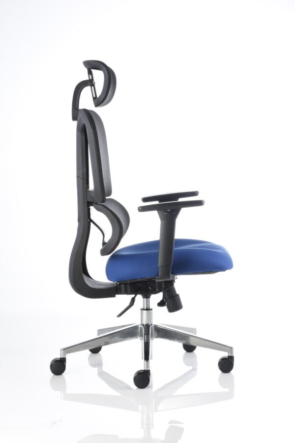 Silla ejecutiva BM 9600 - OM Mobiliario - 3 Silla ejecutiva de respaldo en 2 secciones. Con cabecera - BM 9600