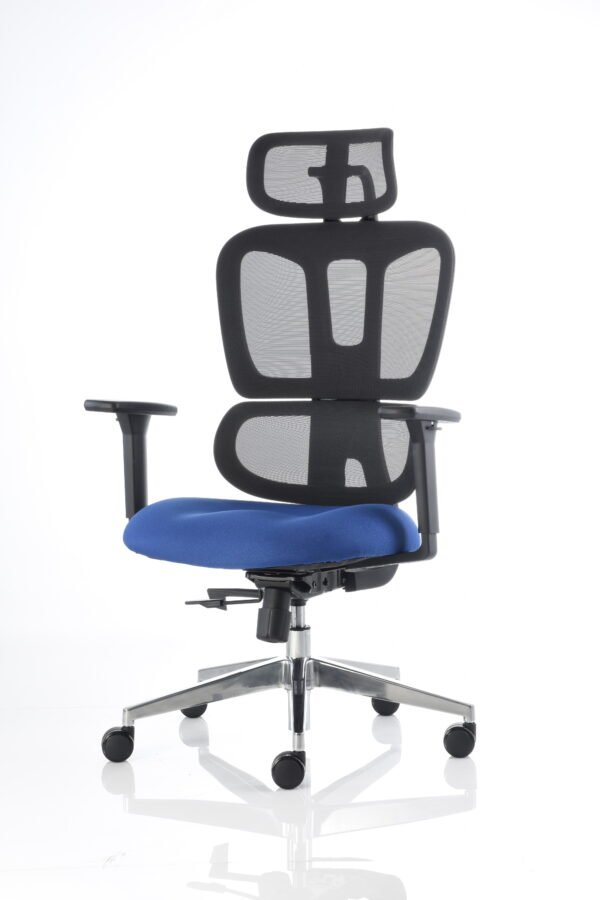 Silla ejecutiva BM 9600 - OM Mobiliario - 7 Silla ejecutiva de respaldo en 2 secciones. Con cabecera - BM 9600
