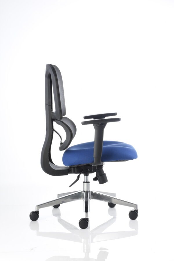 Silla ejecutiva BM 9601 - OM Mobiliario - 4 Silla ejecutiva de respaldo en 2 secciones. Sin cabecera - BM 9601