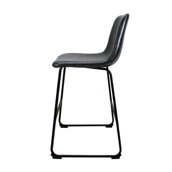 BANCO PHOENIX LATERAL - Negro - OM Mobiliario Banco Phoenix