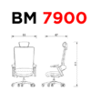 Silla Ejecutiva BM 7900