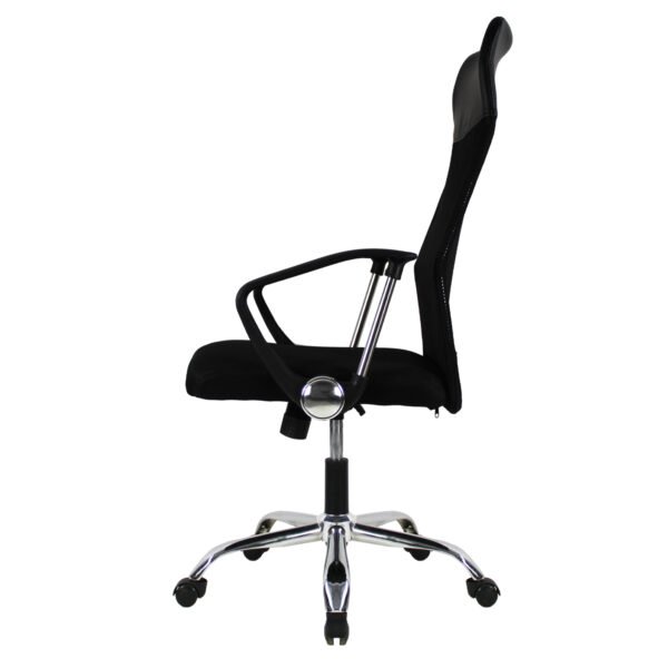 SILLA EJECUTIVA JM 2006A MESH NEGRO LATERAL Silla ejecutiva/ directiva - JM 2006