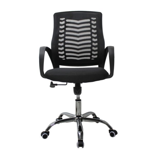 SILLA OFICNA SECRETARIAL 108 - OM Mobiliario Silla para escritorio u oficina - JM-108