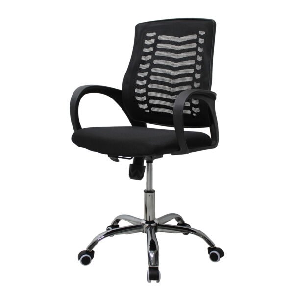 SILLA OFICNA SECRETARIAL 108 - OM Mobiliario Silla para escritorio u oficina - JM-108