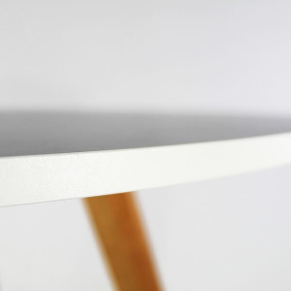MESA FRANKFURT 100 BLANCO DETALLE1 MESA Comedor FRANKFURT 100 - OM Mobiliario