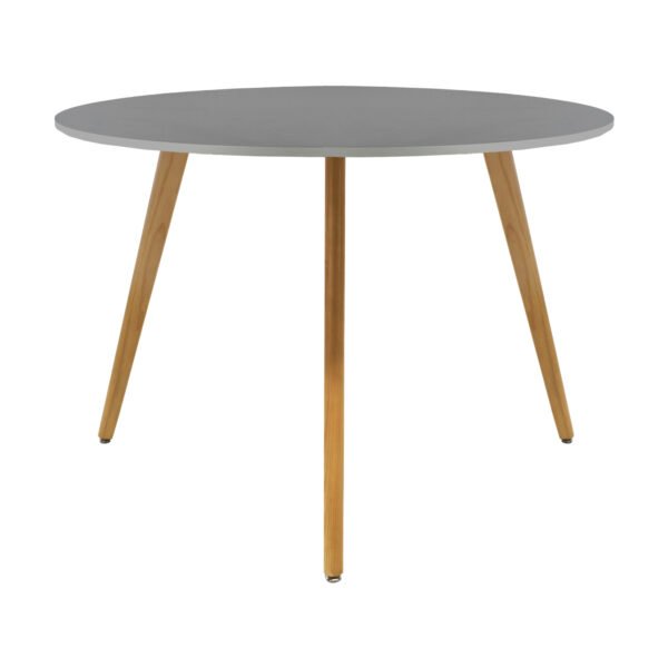 MESA FRANKFURT 100 GRIS PERSPECTIVA MESA Comedor FRANKFURT 100 - OM Mobiliario