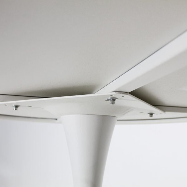 Mesa comedor de pedestal para el hogar o negocios