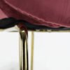 Silla de comedor tela tipo terciopelo - OM Mobiliario