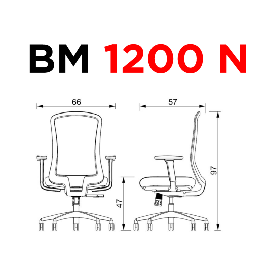 Silla ejecutiva - oficina OM-1200
